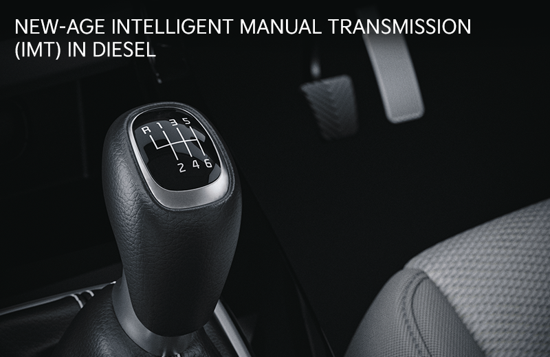 A New-age iMT (Intelligent Manual Transmission)